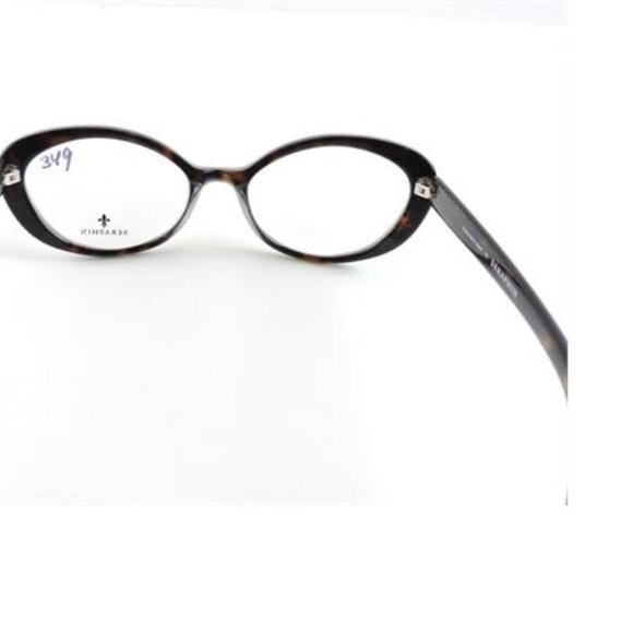 NWOT Seraphin Ann 8528 Tortoise Handmade Eyeglass Frames (52/18/140) - Picture 5 of 7